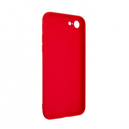 FIXED Rubber back cover Story for Apple iPhone 7/8/SE (2020), red