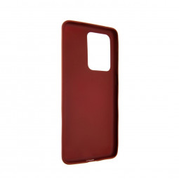 FIXED Rubber back cover Story for Samsung Galaxy S20 Ultra, red