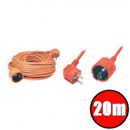 SAL NV 2-20/OR hálózati hosszabbító 20m Orange