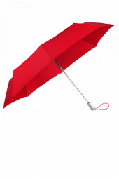 Samsonite Alu Drop S Safe 3 Sect. Umbrella Tomato Red