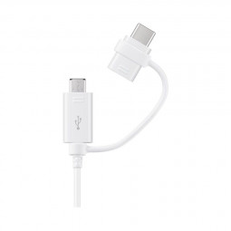 Samsung Combo Cable Type-C & Micro USB White