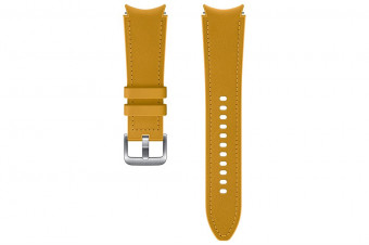 Samsung Galaxy Watch 4 Hybrid Leather Band Mustard