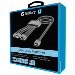 Sandberg All-In-1 Display Adapter Hub