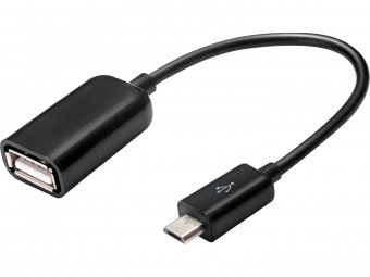 Sandberg Sandberg OTG Adapter MicroUSB M - USB F Black