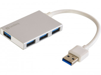 Sandberg Sandberg USB 3.0 Pocket Hub 4 ports White