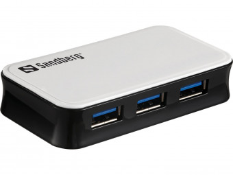 Sandberg USB 3.0 Hub 4 ports White/Black