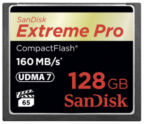 Sandisk 128GB Extreme PRO CompactFlash