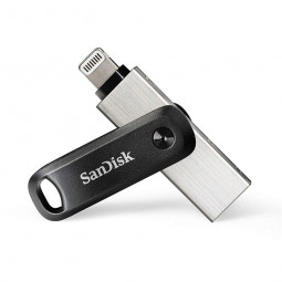 Sandisk 128GB iXpand flash Drive Go Black/Silver