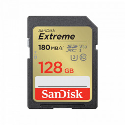 Sandisk 128GB SDXC Class 10 U3 V30 Extreme