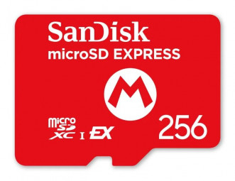 Sandisk 256GB microSDXC Express Nintendo Switch 2 adapter nélkül