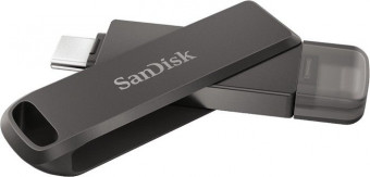 Sandisk 256GB USB3.1 Type-C/Lightning iXpand Luxe Black