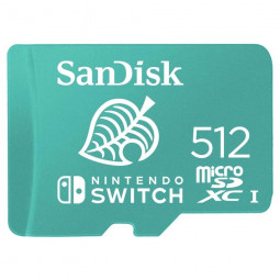 Sandisk 512GB SD microSDXC Class 10 UHS-I U3 Nintendo Switch