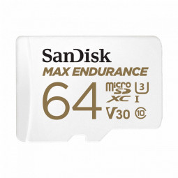 Sandisk 64GB microsSDXC Max Endurance C10 U3 V30