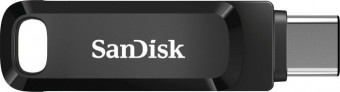 Sandisk 256GB USB3.1/Type-C Ultra Dual Drive Go Black