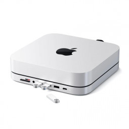 Satechi Type-C Stand and Hub for Mac Mini Silver