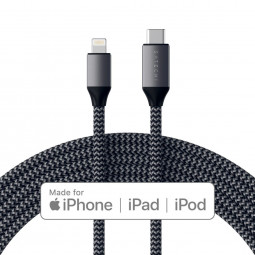 Satechi USB-C to Lightning Cable 1,8m Space Grey
