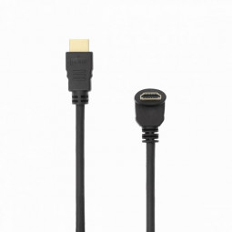 SBOX HDMI Male - HDMI Male 1.4 cable 90° 1,5m Black