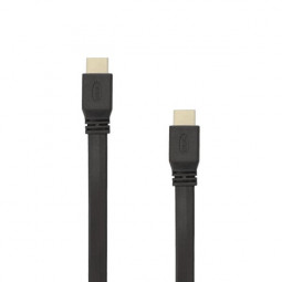 SBOX HDMI Male - HDMI Male 1.4 FLAT cable 1,5m Black
