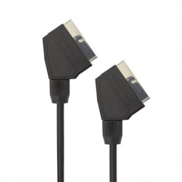 SBOX SCART Male - SCART Male 21-pin cable 1,5m Black