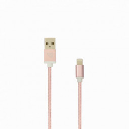 SBOX USB A Male -> Lightning cable 1,5m Rose Gold