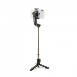FIXED Selfie tripod with stabilizer and remote trigger Snap Action, black
