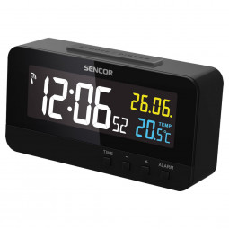 Sencor SDC 4800 B Alarm Clock with Thermometer