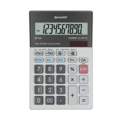 Sharp EL-M711G Asztali számológép Grey
