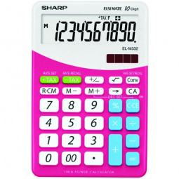 Sharp ELM332BPK Asztali számológép Pink