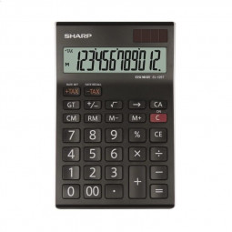 Sharp EL-125T Asztali számológép Black