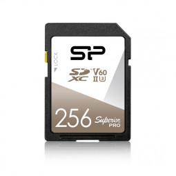 Silicon Power 256GB SDXC Superior Pro Class 10 U3 V60