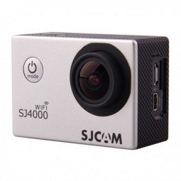 SJCAM SJ4000 Wi-Fi Sportkamera Silver Waterproof Case