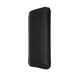 FIXED Skin case Slim made of genuine leather for Apple iPhone 12 Pro Max, black