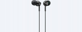 Sony MDR-EX110APB Headphone  Black