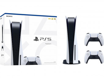 Sony PlayStation 5 Slim 1TB BluRay White + 2 Controller