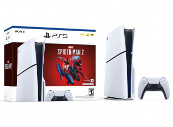 Sony PlayStation 5 Slim 1TB BluRay White + Marvel's Spider-Man 2