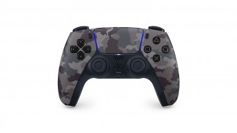 Sony PS5 DualSense Wireless Controller Gray Camouflage
