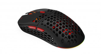 SPC Gear Lix Plus Wireless RGB Gamer Mouse Black