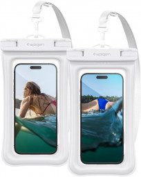 Spigen Aqua Shield WaterProof Floating Case A610 2 Pack White