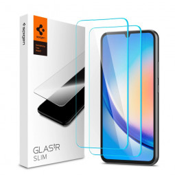Spigen Galaxy A34 5G Screen Protector GLAS.tR Slim 2PCS