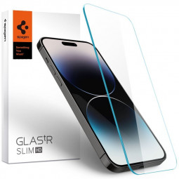 Spigen Glass tR Slim HD 1 Pack, Transparency Sensor Protection - iPhone 14 Pro
