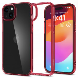 Spigen iPhone 15 Case Ultra Hybrid Red Crystal