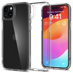 Spigen iPhone 15 Plus Case Ultra Hybrid Crystal Clear