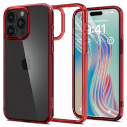 Spigen iPhone 15 Pro Case Ultra Hybrid Deep Red