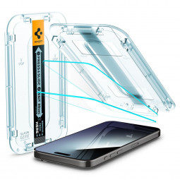 Spigen iPhone 15 Pro Max Screen Protector EZ FIT GLAS.tR Transparency (2 db)