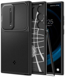 Spigen Optik Armor Samsung Galaxy S24 Ultra Black
