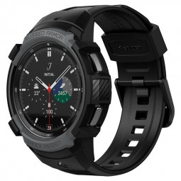 Spigen Rugged Armor Pro, gray - Samsung Galaxy Watch4 Classic 46mm