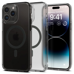 Spigen Ultra Hybrid MagSafe for iPhone 14 Pro Max Frost Black