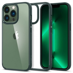 Spigen Ultra Hybrid, midnight green - iPhone 13 Pro