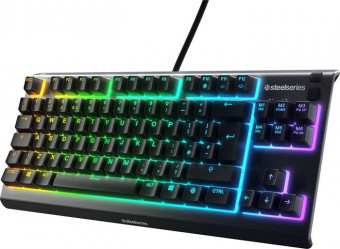 Steelseries Apex 3 TKL Gaming Keyboard Black UK