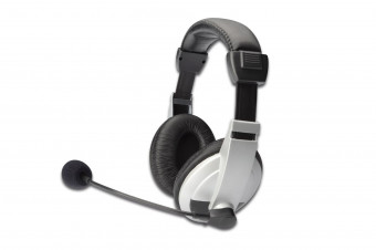 Digitus Stereo Multimedia Headset, with microphone